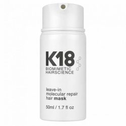   K18 MOLECULAR REPAIR LEAVE-IN MASK - Molekuláris hajszerkezet-újjáépítő pakolás sérült hajra (50ml)