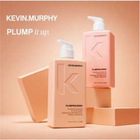   KEVIN.MURPHY PLUMP it up. – PLUMPING.WASH és PLUMPING.RINSE Duo - Hajdúsító sampon és balzsam ritkuló hajra (500ml+500ml)