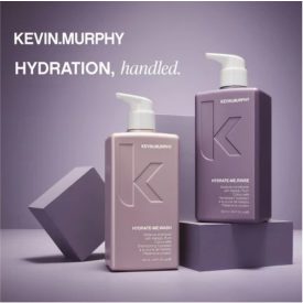   KEVIN.MURPHY HYDRATION, handled. – HYDRATE-ME.WASH és HYDRATE-ME.RINSE Duo - Hidratáló sampon és balzsam normál és száraz hajra (500ml+500ml)